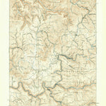 United States Geological Survey Cowen, WV (1915, 62500-Scale) digital map