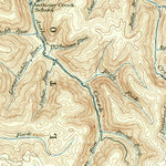 United States Geological Survey Cowen, WV (1915, 62500-Scale) digital map