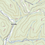 United States Geological Survey Cowen, WV (2023, 24000-Scale) digital map