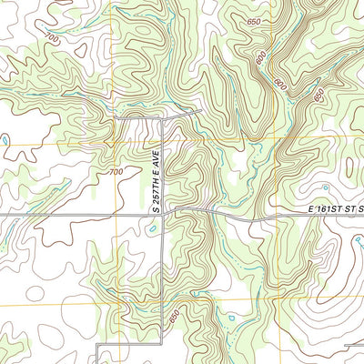 United States Geological Survey Coweta, OK (2012, 24000-Scale) digital map
