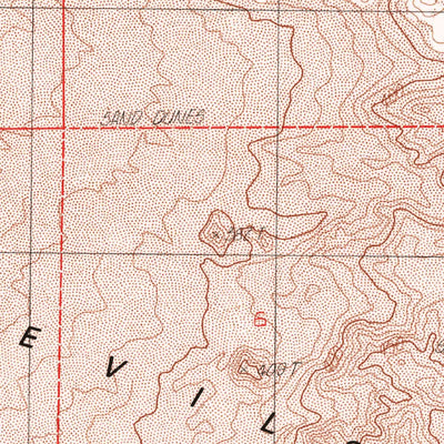 United States Geological Survey Cowhole Mountain, CA (1983, 24000-Scale) digital map