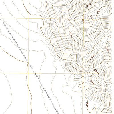 United States Geological Survey Cowhole Mountain, CA (2021, 24000-Scale) digital map