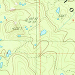 United States Geological Survey Cowhorn Mountain, OR (1986, 24000-Scale) digital map