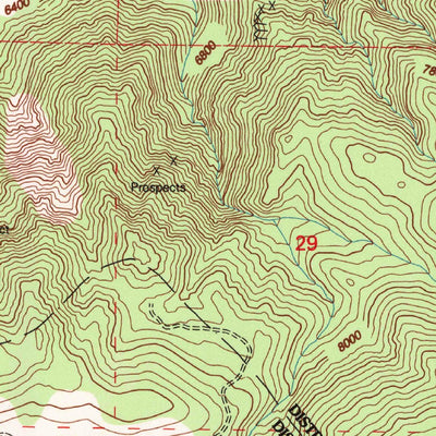 United States Geological Survey Cowhorn Valley, CA (1994, 24000-Scale) digital map