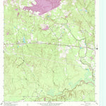 United States Geological Survey Cowl Spur, TX (1958, 24000-Scale) digital map