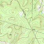 United States Geological Survey Cowl Spur, TX (1958, 24000-Scale) digital map