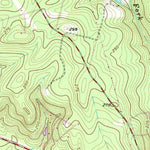 United States Geological Survey Cowl Spur, TX (1958, 24000-Scale) digital map