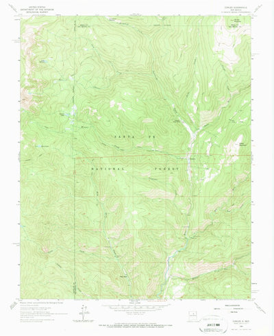 United States Geological Survey Cowles, NM (1961, 24000-Scale) digital map