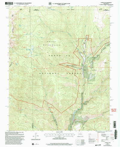 United States Geological Survey Cowles, NM (2002, 24000-Scale) digital map