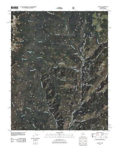 United States Geological Survey Cowles, NM (2011, 24000-Scale) digital map