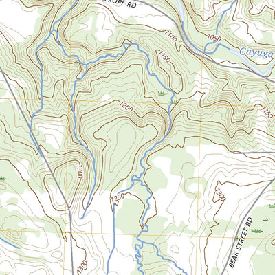 United States Geological Survey Cowlesville, NY (2023, 24000-Scale) digital map
