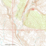 United States Geological Survey Cowley, WY-MT (1966, 24000-Scale) digital map