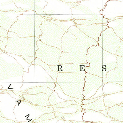 United States Geological Survey Cowlic, AZ (1979, 24000-Scale) digital map