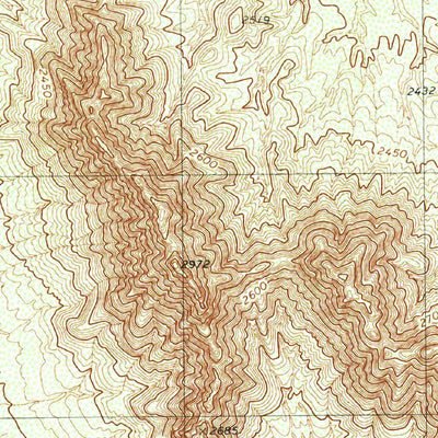 United States Geological Survey Cowlic, AZ (1979, 24000-Scale) digital map