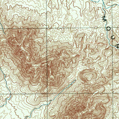 United States Geological Survey Cowlic, AZ (1996, 24000-Scale) digital map