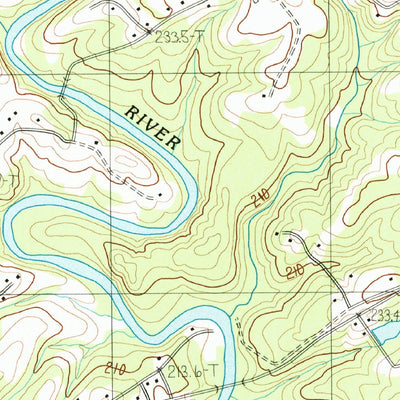 United States Geological Survey Cowpens, SC (1983, 24000-Scale) digital map