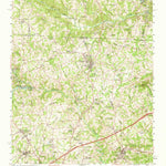 United States Geological Survey Cowpens, SC-NC (1959, 62500-Scale) digital map