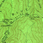 United States Geological Survey Cowrock, GA (1950, 24000-Scale) digital map
