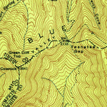 United States Geological Survey Cowrock, GA (1952, 24000-Scale) digital map