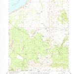 United States Geological Survey Cowtrack Mountain, CA (1962, 62500-Scale) digital map