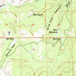 United States Geological Survey Cowtrack Mountain, CA (1962, 62500-Scale) digital map