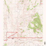 United States Geological Survey Cowtrack Mountain, CA (1994, 24000-Scale) digital map