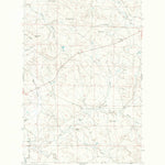 United States Geological Survey Cox Butte, MT (1967, 24000-Scale) digital map
