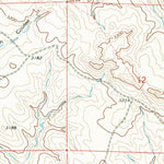 United States Geological Survey Cox Butte, MT (1967, 24000-Scale) digital map