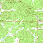 United States Geological Survey Cox Peak, NM (1981, 24000-Scale) digital map