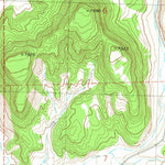 United States Geological Survey Cox Peak, NM (1981, 24000-Scale) digital map