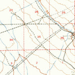 United States Geological Survey Coxcomb Mountains, CA (1943, 62500-Scale) digital map