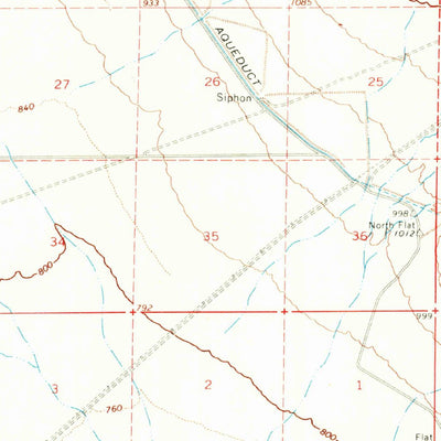 United States Geological Survey Coxcomb Mountains, CA (1963, 62500-Scale) digital map