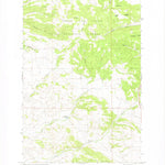 United States Geological Survey Coxcombe Butte, MT (1971, 24000-Scale) digital map