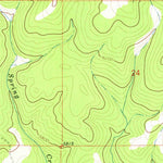 United States Geological Survey Coxcombe Butte, MT (1971, 24000-Scale) digital map