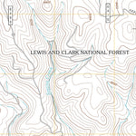 United States Geological Survey Coxcombe Butte, MT (2011, 24000-Scale) digital map