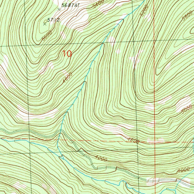 United States Geological Survey Coxit Mountain, WA (1989, 24000-Scale) digital map