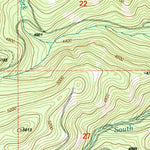 United States Geological Survey Coxit Mountain, WA (2001, 24000-Scale) digital map