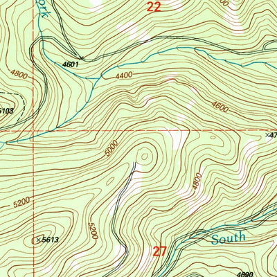 United States Geological Survey Coxit Mountain, WA (2001, 24000-Scale) digital map