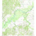 United States Geological Survey Coxs Ferry, MS (1988, 24000-Scale) digital map