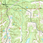 United States Geological Survey Coxs Ferry, MS (1988, 24000-Scale) digital map
