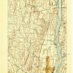 United States Geological Survey Coxsackie, NY (1894, 62500-Scale) digital map