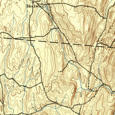 United States Geological Survey Coxsackie, NY (1894, 62500-Scale) digital map