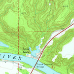 United States Geological Survey Coy, AL (1973, 24000-Scale) digital map