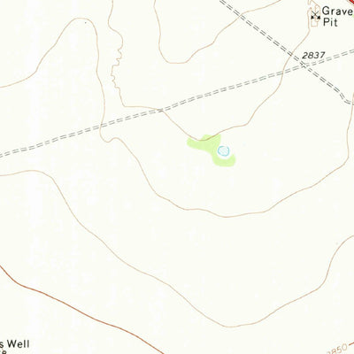 United States Geological Survey Coyanosa SW, TX (1974, 24000-Scale) digital map