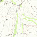 United States Geological Survey Coyanosa SW, TX (1974, 24000-Scale) digital map