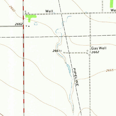 United States Geological Survey Coyanosa, TX (1974, 24000-Scale) digital map