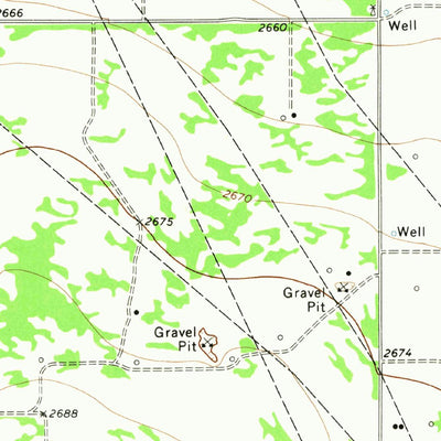 United States Geological Survey Coyanosa, TX (1974, 24000-Scale) digital map