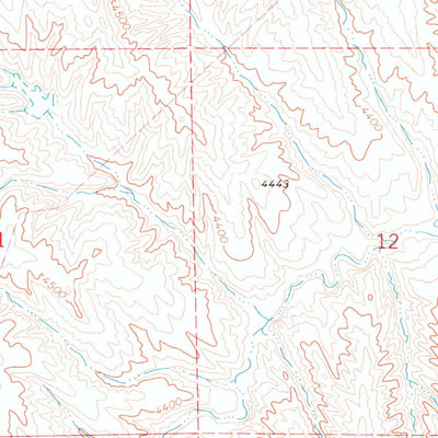 United States Geological Survey Coyer Reservoir, WY (1972, 24000-Scale) digital map