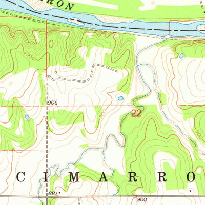 United States Geological Survey Coyle, OK (1978, 24000-Scale) digital map