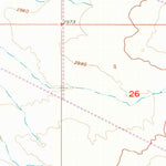 United States Geological Survey Coyote Butte, ID (1955, 24000-Scale) digital map